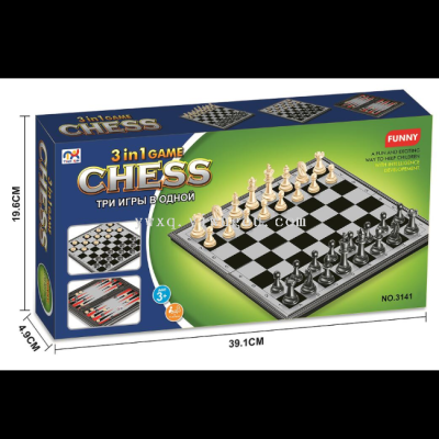3 IN 1 GAME CHESS