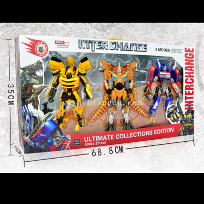 Transformers Dinosaur Bumblebee Optimus 4119