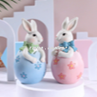 Novelty Creative Soft Decompression Cute Egg Shell Rabbit Squeezing Toy Trick Toys Decompression Vent Ball Toy