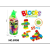 8909 8908 Children's Toy Building Blocks Pvc Packaging