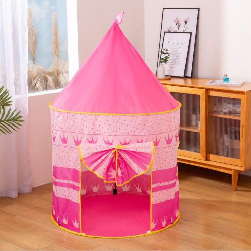Yurt tent pink and blue breathable children's Happy World house