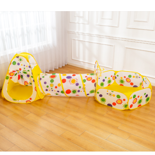 Three-aisle dot tent