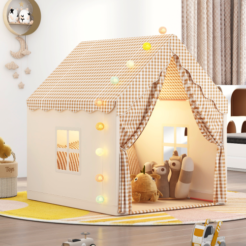 Kids tent indoor toddler princess toys small house portable home baby playhouse small castle