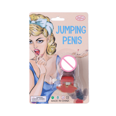 Cross-Border Single Party Hen Party Bar Props Sexy Clockwork JJ Penis Chest Wave Winding Toy