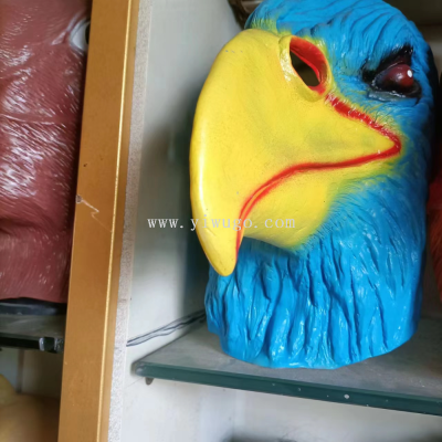 Cross-Border Eagle Mask Animal Pigeon Head Cover Mask Performance Festival Party Halloween Mask Halloween Head Cover
