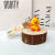 Kawaii Pendant Pig Rabbit Duck Dinosaur Wholesale Keyring Animal Custom Resin 3D Keychain Personalised