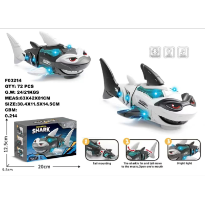 Motor Machine Shark Electric Shark Toy Shark Smart Toy Electric Toy Juguete