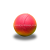 7.2cm Rubber Solid Three-Color Elastic Ball Pet Toy Ball