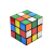 5.3cm Children's Third-Order Rubik's Cube Educational Toy Digital Rubik's Cube Beginner Rubik's Cube Toy Stall Toy