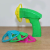 Flying Saucer Gun Card-Mounted Color Handle Gun Flying Sky Spinning Children's Toy Flying Saucer Stall Toy Educational Toy