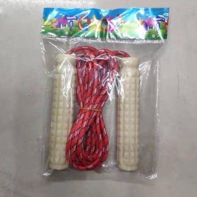 Plastic Handle Skipping Rope Children's Toy Skipping Rope Sports Fitness Exercise Equipment Stall Toy Exercise Jumping Toy