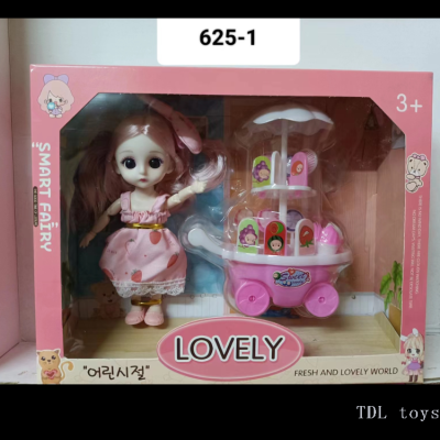 Wholesale hot selling 6 inch baby Barbie doll girl toy gifts