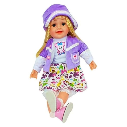 厂家大仿真 22寸压棉款 新休闲款音乐娃娃 早教音乐娃娃 智能娃娃