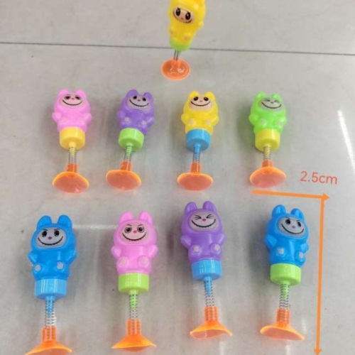 多色吸盘摇头笑脸公仔
