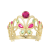 Direct Selling Halloween Dress up Performance King Crown Amazon Hot Selling Plastic Silver for Children Crown Headdress