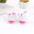 Internet Celebrity Same Cute Jumping Spring Plush Small Bugs Bunny Children's Winding Running Animal Stall Toys Wholesale