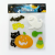 Foreign Trade in Stock Jelly Stickers Halloween Jelly Stickers Pumpkin Cartoon Three-Dimensional DIY Crystal Stickers Children Glass Paster QZ