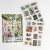 Hot Selling Retro Nostalgic Ins Stamp Stickers Diary Journal DIY Decoration Travel Stamps Phone Stickers 2 Pieces Set