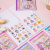 Princess Dress-up Sticker Book Makeup DIY Makeup-Changing Show Children's Educational Character Decoration Stickers Staple Sticker Book