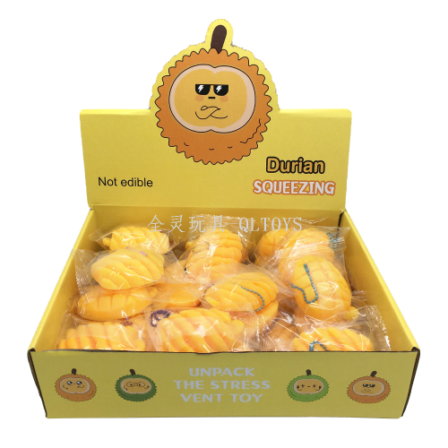2023 New Pineapple Dumplings Squeezing Toy Mango TPR Pinch
