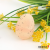 New Easter Egg-Shaped Egg-Shaped Cosmetic Egg Non-Latex Wet and Dry Dual-Use Painted Flower Spot Puff Toy