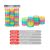 Rainbow Spring Children's Baby Early Childhood Education Magic Stretch Spring Coil Trap Stacked Cup Light OPP Bag Packaging
