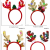 Christmas Luminous Headband Adult and Children Dress up Hair Clip Party Gathering Atmosphere Decoration Supplies