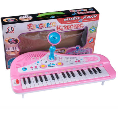 Educational Toys Children's Electronic Keyboard Intelligence Development Multifunctional Learning Piano Children Early Education Musical Instrument-Electronic Organ