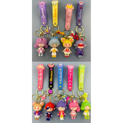 Creative Pendant Keychain Girl Stall Toy Blind Box Stall Small Toy Decoration Doll Novelty Toy