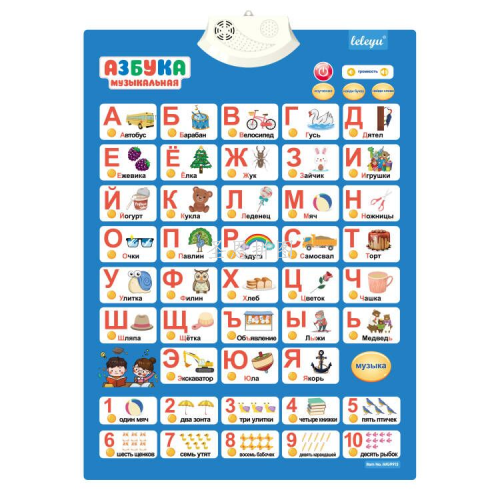 russian pronunciation wall chart， foreign trade children‘s learning products