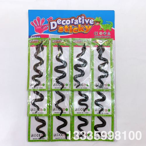 expandable material animal sticky palm soft centipede sticky toy expandable material toy crocodile scorpion black spider