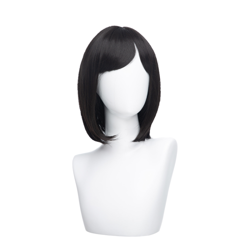 short hair bobhaircut invisible younger fashion women‘s natural full-head wig wig breathable cute wig head cover
