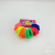 Children Do Not Hurt Hair Towel Ring Colored Series Small Hair Ring Girls Cute Hair Ring Do Not Hurt Hair 18 Pieces