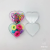 New Double Love Box Candy Color High Elastic Disposable Rubber Band plus Children Towel Ring Two Love Box