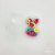 New Double Love Box Candy Color High Elastic Disposable Rubber Band plus Children Towel Ring Two Love Box