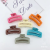 Mini Shark Clip Grip Women's Summer Colored, Small-Sized Clip Hairware Head Clip Barrettes Rectangular Clip