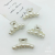 One-Shaped Pearl Hair Clip Updo Hair Clip Back Head Hair Clip Simple All-Match Same Style Large, Medium and Small Three Models