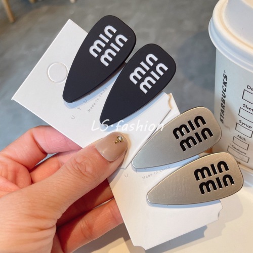 silver gray min alloy small hairpin forehead broken hairpin side clip exquisite small hairpin simple shark clip duckbill clip