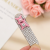 Pink Girl XINGX Rhinestone Barrettes Y2g Bangs mm Letter Side Clip Hairpin Sweet Cool Side Duckbilled Hair Accessories