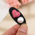 Korean Style Classic Style Black Highlight Pearl Heart Pentagram Hairpin Small Duckbill Clip Fashion Simple Side Clip