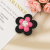 South Korea New Style Pink Rhinestone Flower Love Heart with Diamond Duckbill Clip Sweet Cute Bangs Clip Hair Clips Hair Accessories Women