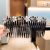 Hair Patch New Seamless Inverted Hair Comb Black Comb Hairpin Hair Comb Bangs Cropped Hair Clip Female Back Head Headdress
