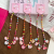 2024 Cute Cartoon Princess Resin Beaded Necklace Children's Fashion All-Match Color Beaded Pendant Ornaments