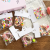 New Candy Color Cute Cartoon Fruit Resin Transparent Bracelet Children's Fashion Wild Hand Beading Ornament