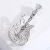 Retro Easy Matching Women's Brooch Delicate Bead-Set Diamond Guitar Collar Pin Corsage Business Suit Pin Accessories Trendy Jewelry