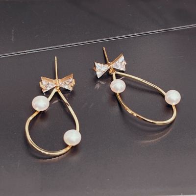 Yunyi Decorated Home Exaggerated Earrings Natural Freshwater Pearl 18K Real Gold Plating Products in Stock New Fashion Jewelry Wholesale