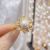 Yunyi Decorated Home Flower Blooming Rich Set Natural Freshwater Pearl Gift Three-Piece Set 2023 New
