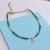Yunyi Decorated Home Natural Green Malachite Crystal Necklace, Bracelet Set Taigang Jewelry Wholesale New Accessories Ins