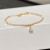 Yunyi Decorated Home Natural Crystal Stone Necklace/Bracelet Set Original Design Sunstone Exquisite Jewelry Set for Women