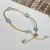 Yunyi Decorated Home Natural Crystal Stone Bracelet Amazonite Bracelet Simple Pull Small Fresh Style Jewelry Wholesale